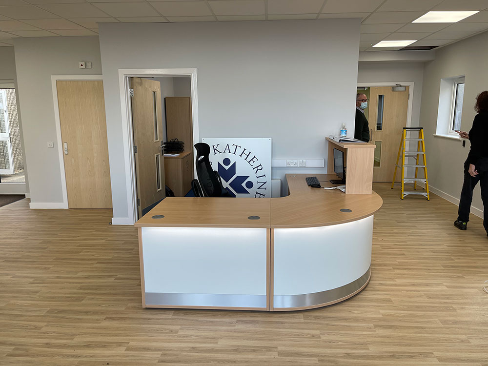 reception desk