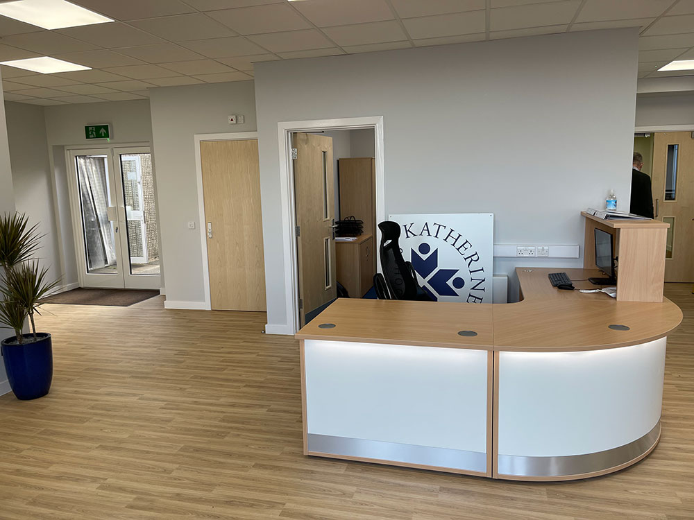 reception desk