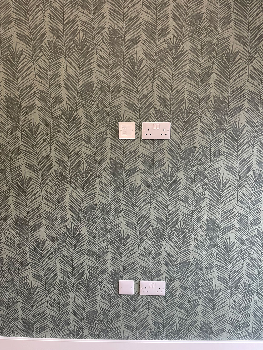 plug switches on wall