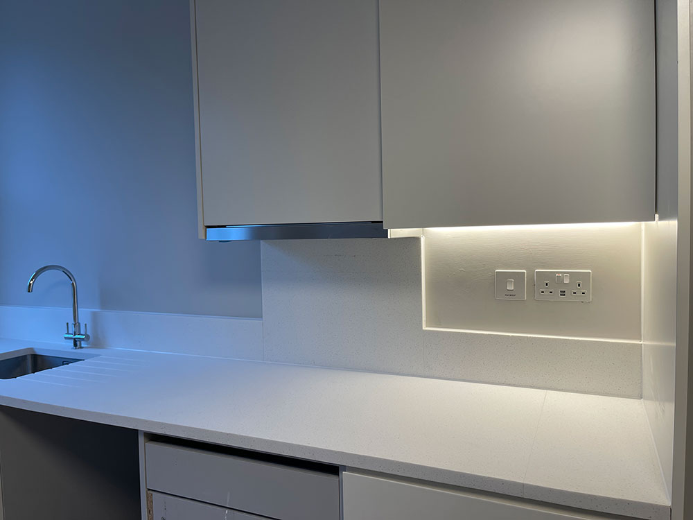 under cupboard light