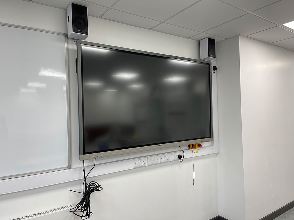 tv mounted