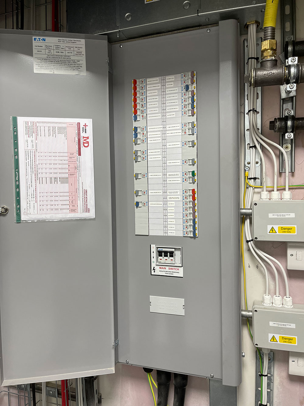 electricity switch board